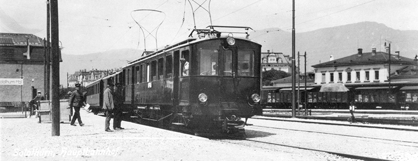 Bahnhof Solothurn um 1916